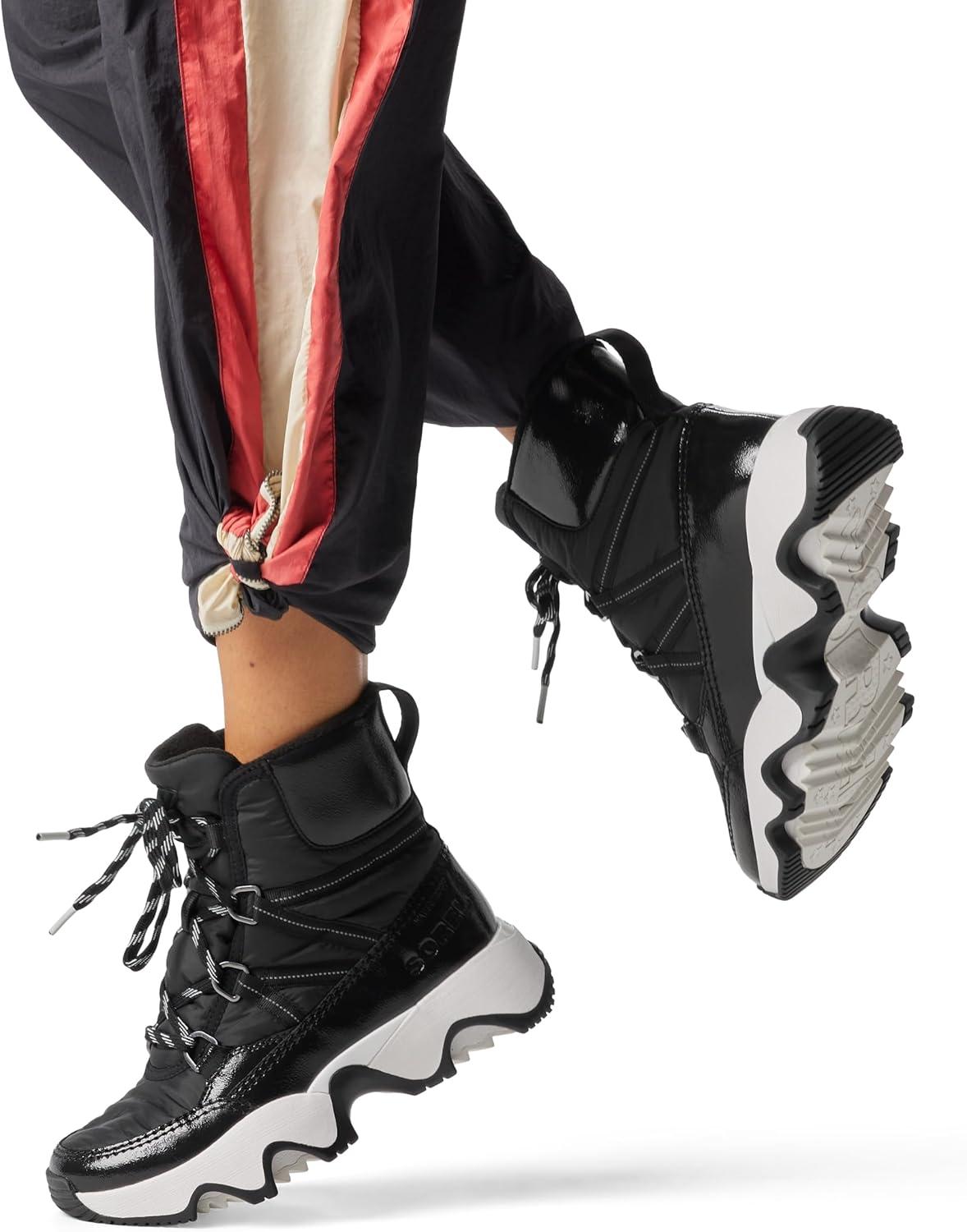 imageSOREL Womens Kinetic Impact Sport Waterproof BootBlackSea Salt