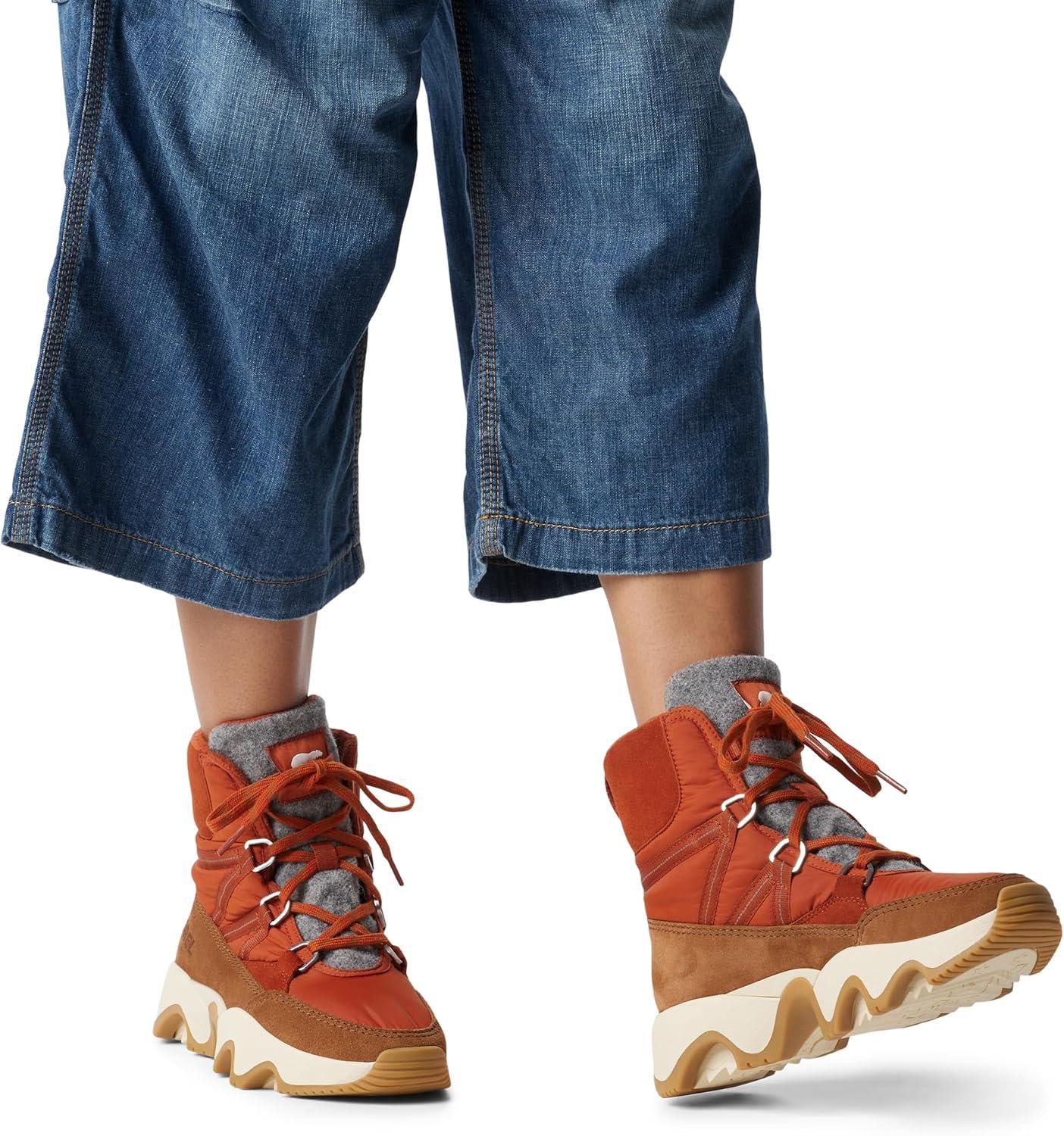 imageSOREL Womens Kinetic Impact Sport Waterproof BootSanguineVelvet Tan