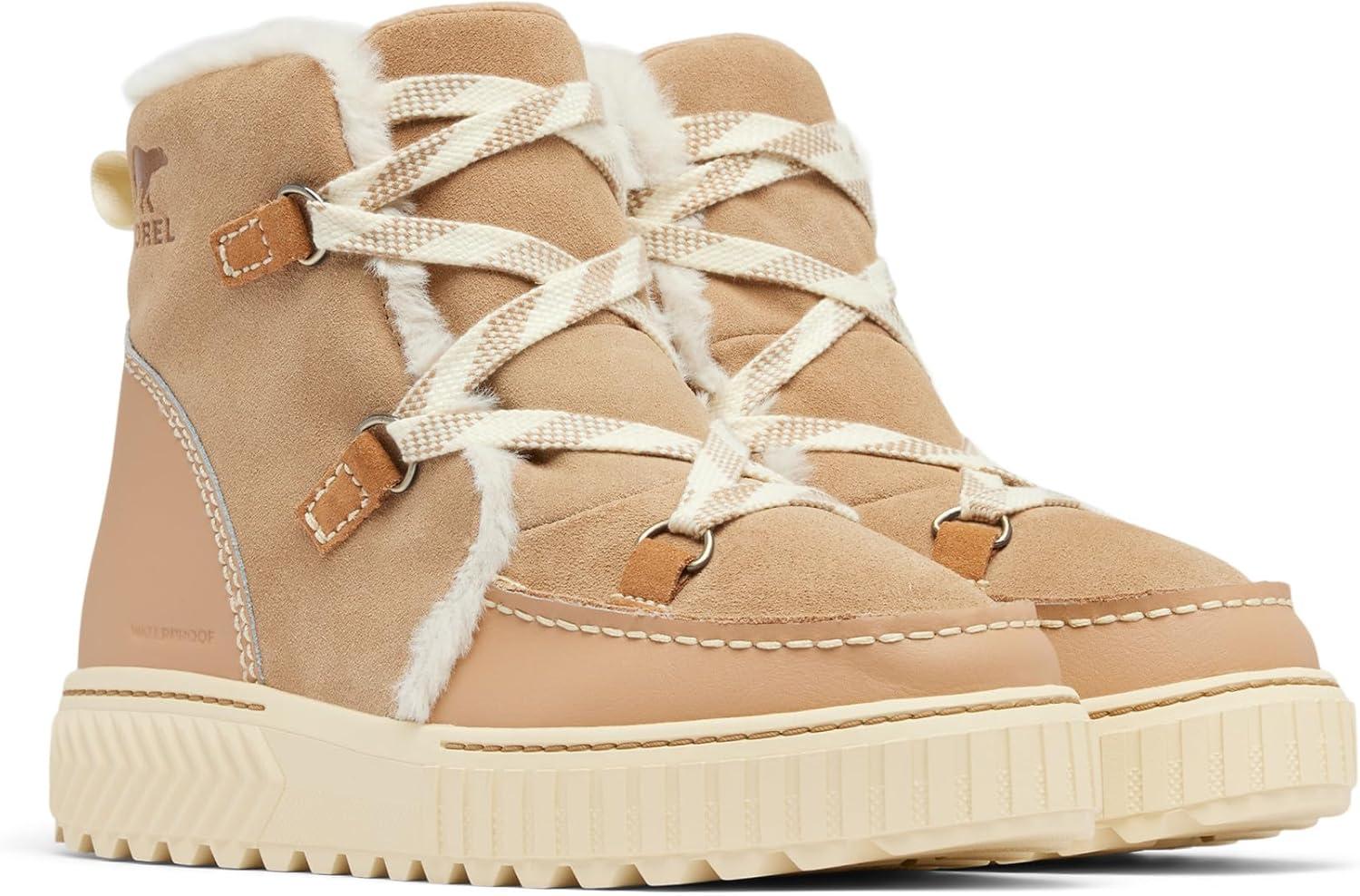 imageSOREL Womens ONA AVE Alpine Waterproof BootDusty TanTawny Buff