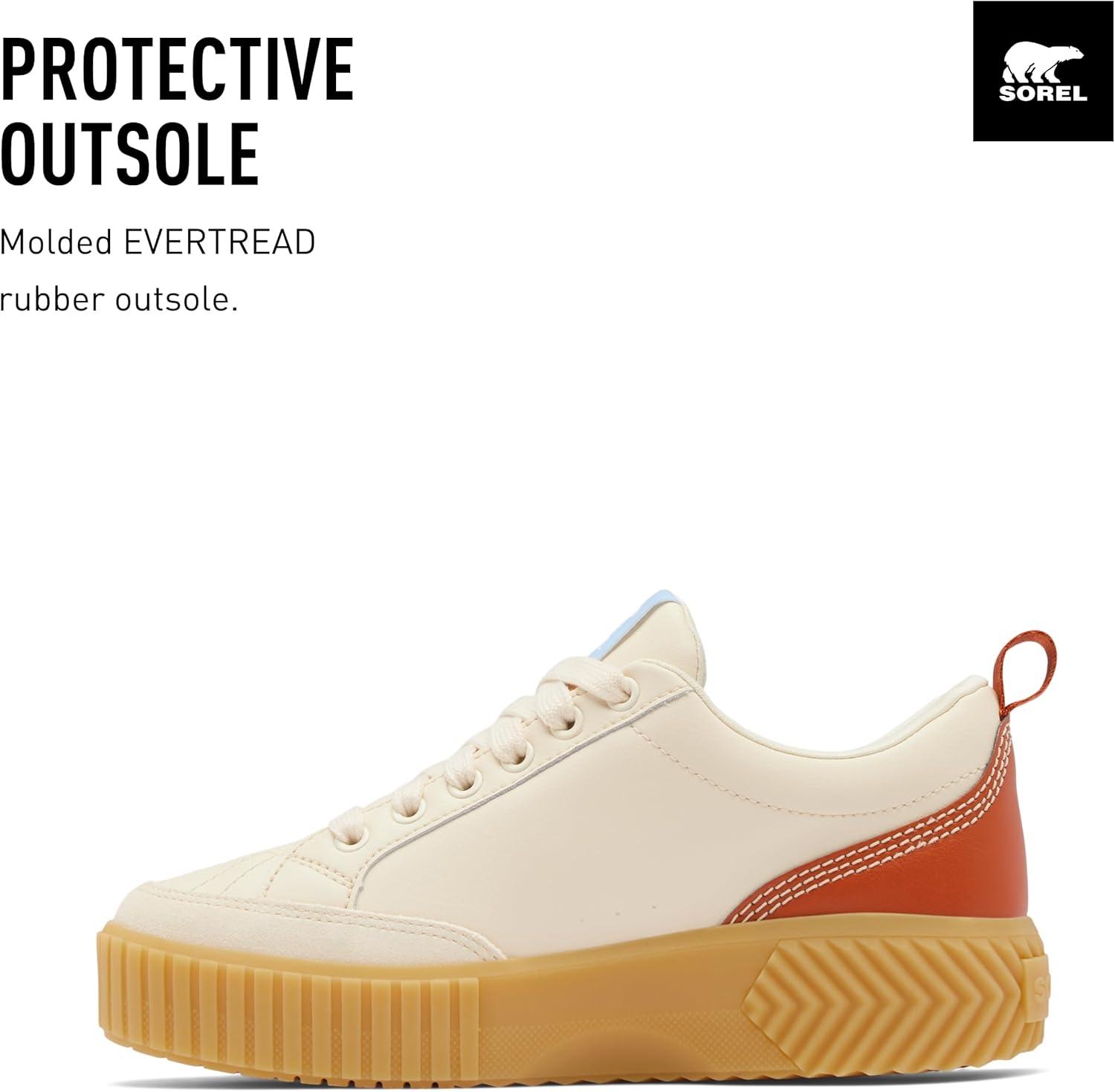 imageSOREL Womens ONA AVE Low SneakerHoney WhiteSanguine
