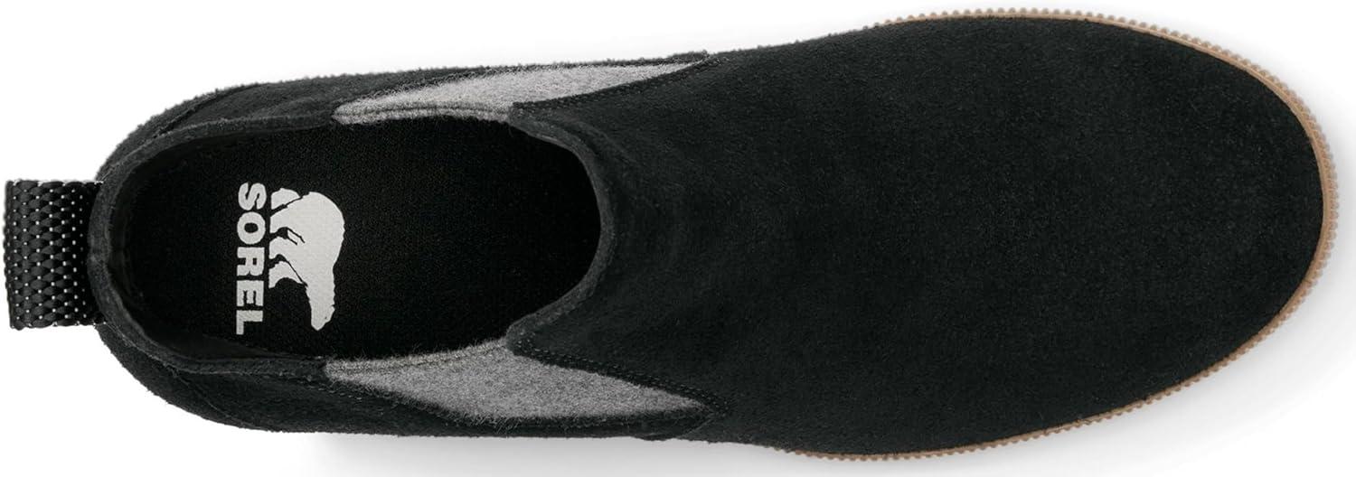 imageSOREL Womens Out N About SlipOn Wedge BootBlackGum 16