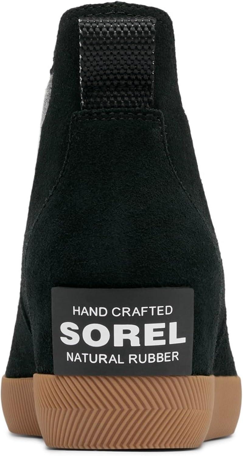 imageSOREL Womens Out N About SlipOn Wedge BootBlackGum 16