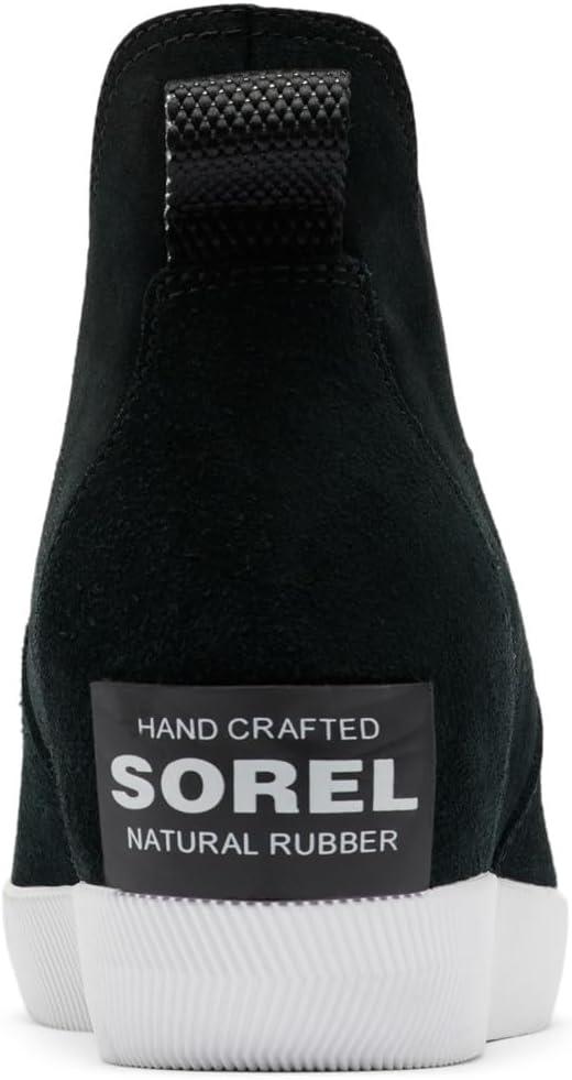 imageSOREL Womens Out N About SlipOn Wedge BootBlackWhite