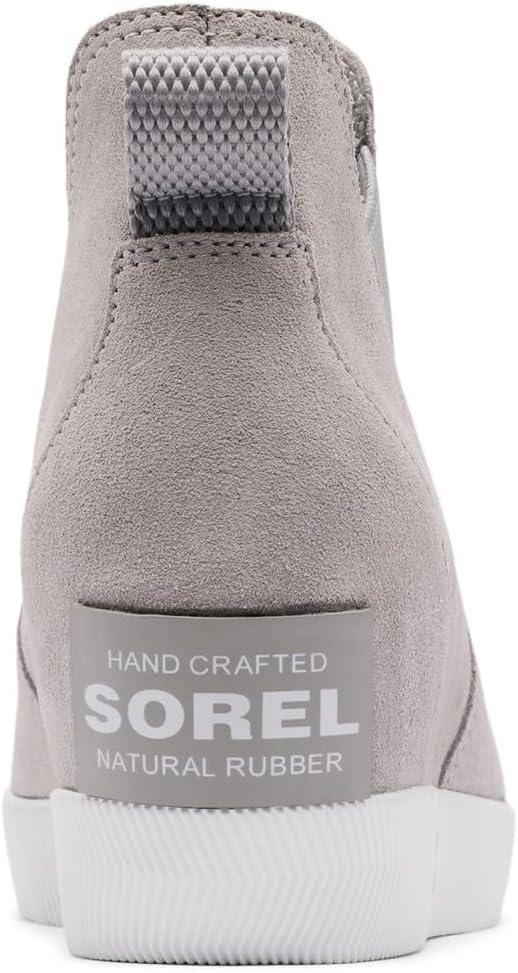 imageSOREL Womens Out N About SlipOn Wedge BootChrome GreyWhite