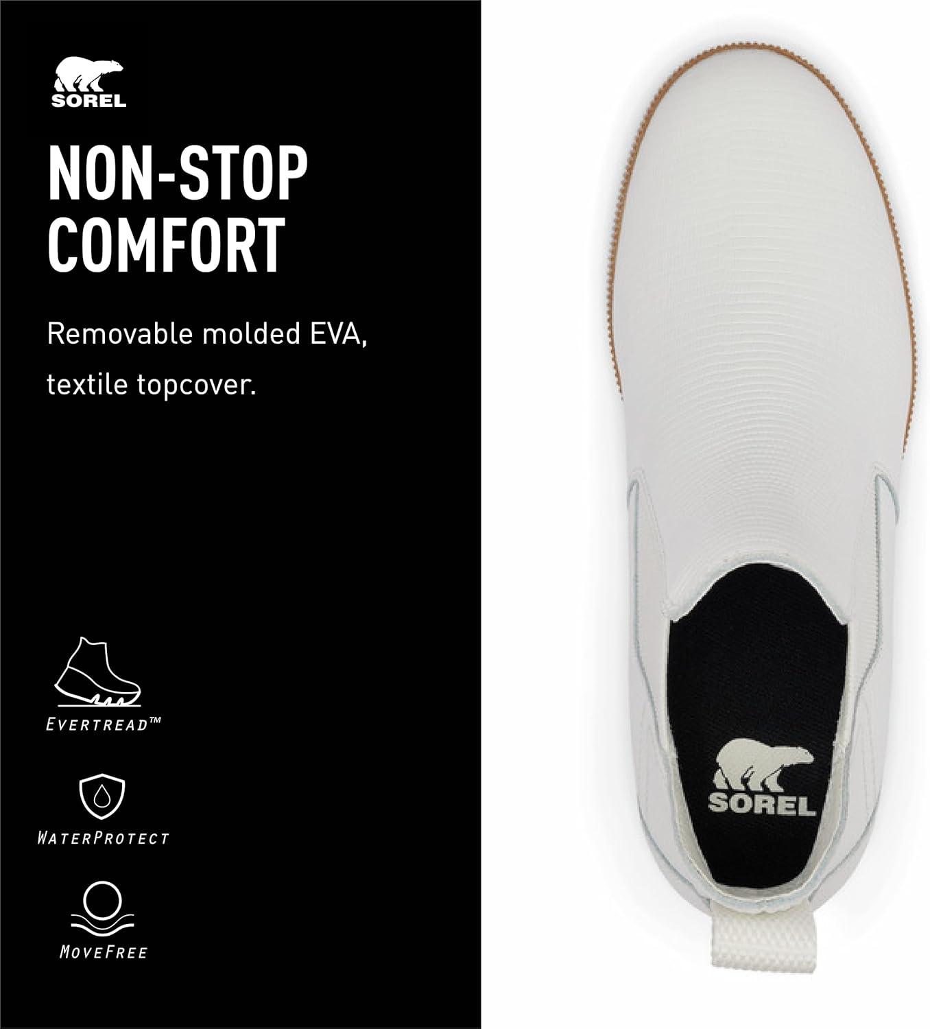 imageSOREL Womens Out N About SlipOn Wedge BootSea Salt Gum 2