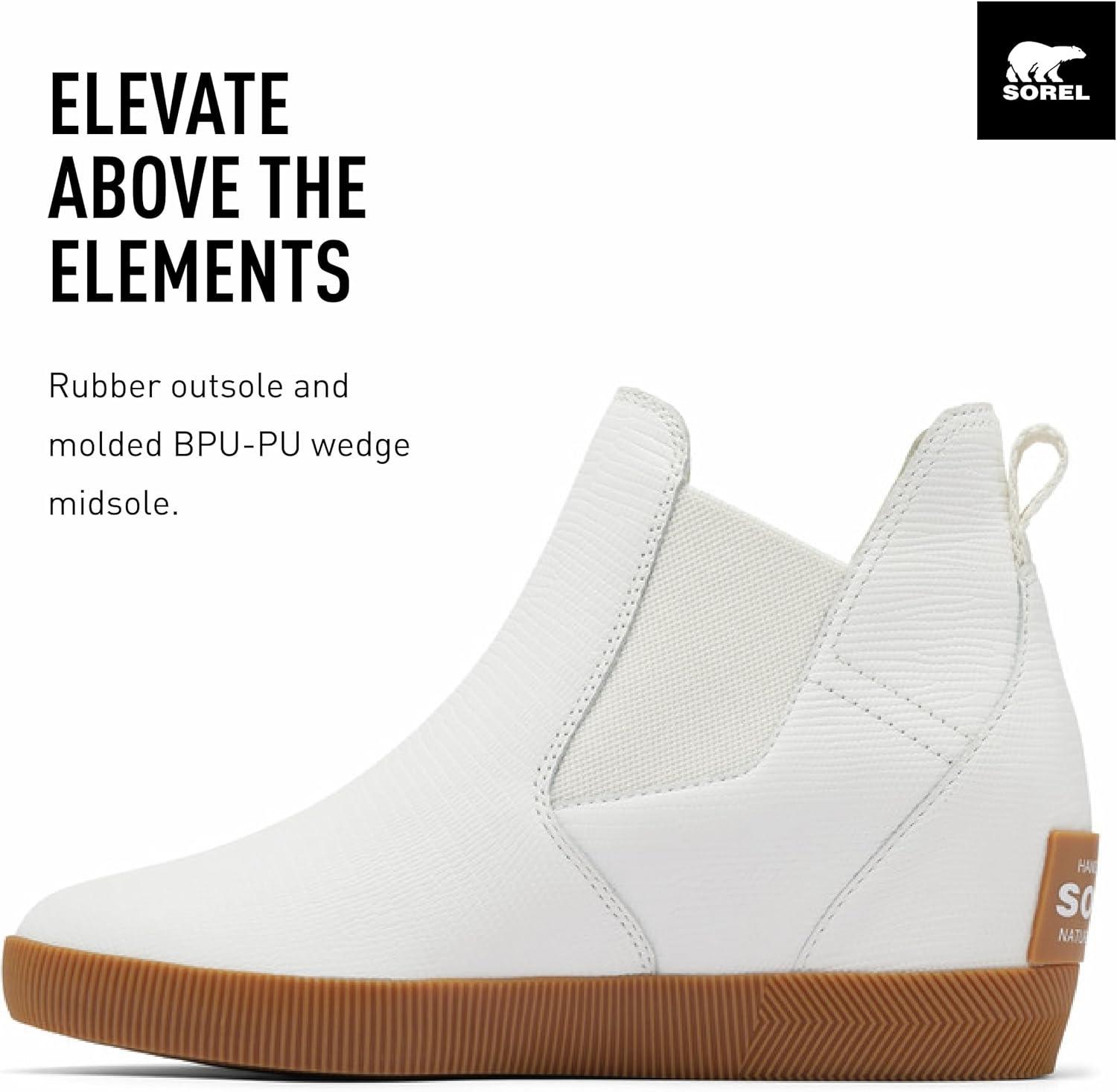 imageSOREL Womens Out N About SlipOn Wedge BootSea Salt Gum 2