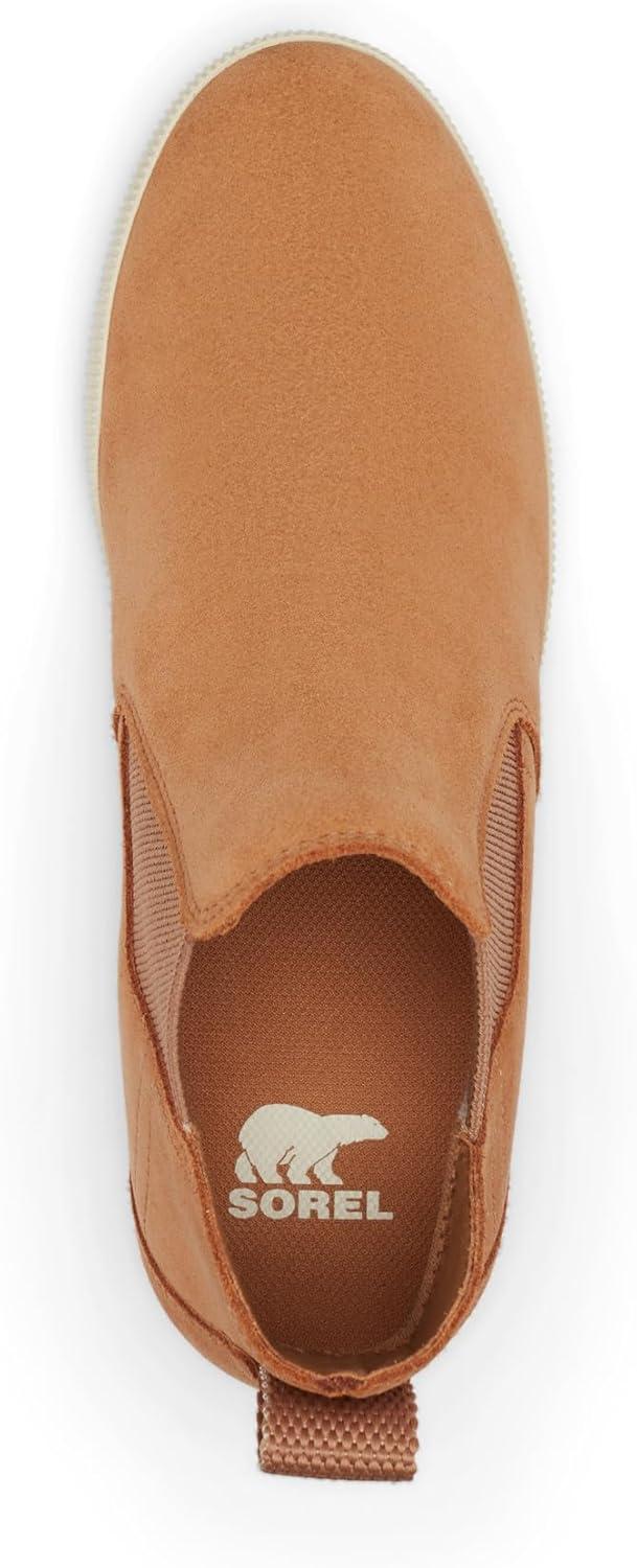 imageSOREL Womens Out N About SlipOn Wedge BootTawny BuffChalk