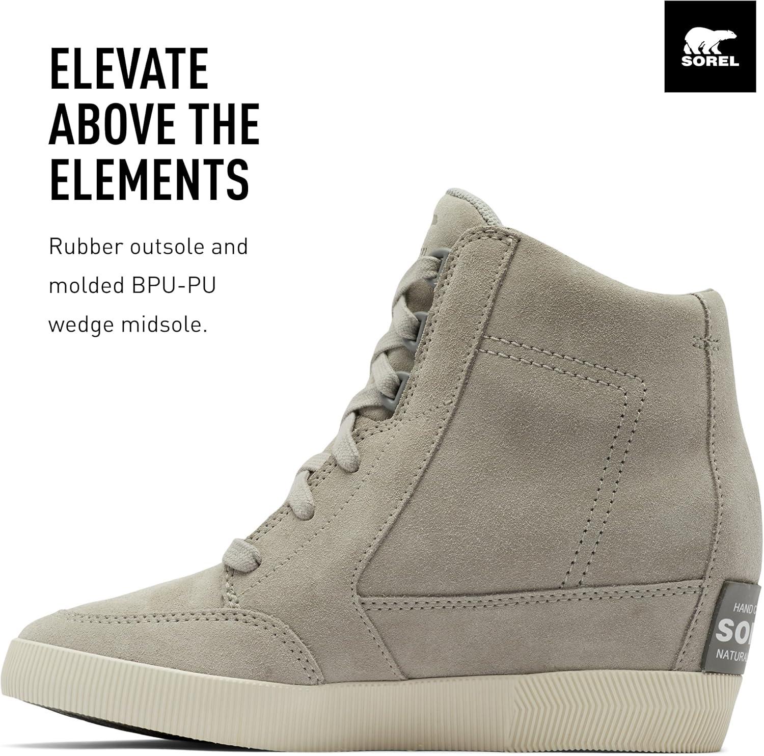 imageSOREL Womens Out N About Wedge BootDove Quarry