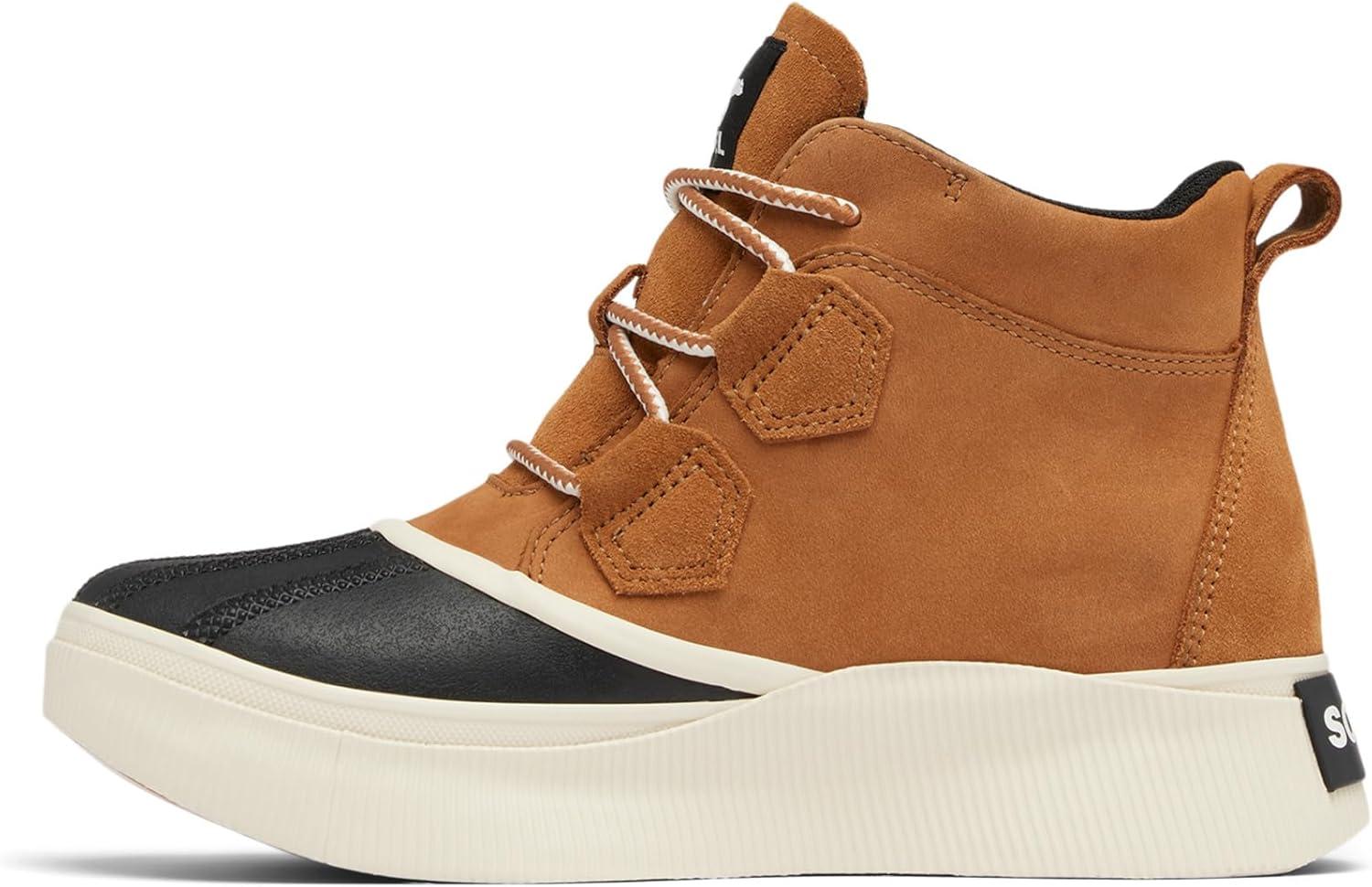 imageSOREL Womens Out N About lV Classic Waterproof BootTaffyBlack