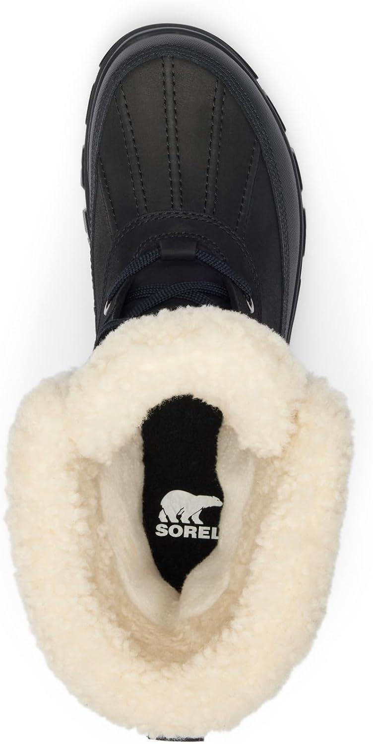 imageSOREL Womens Tivoli V Parc Waterproof BootBlack Sea Salt