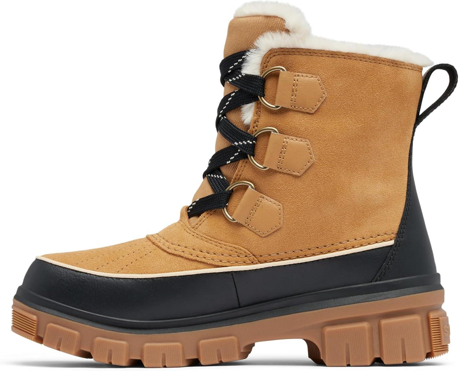 imageSOREL Womens Tivoli V Waterproof BootCurry Black