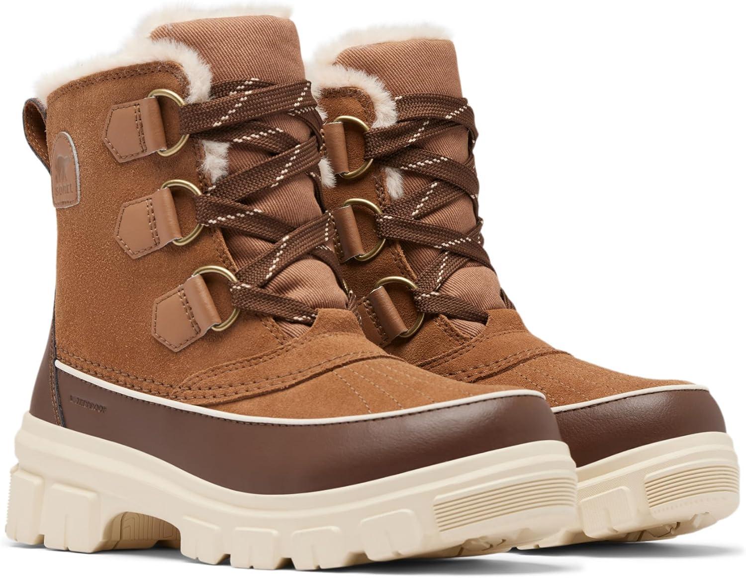 imageSOREL Womens Tivoli V Waterproof BootVelvet Tan Tobacco