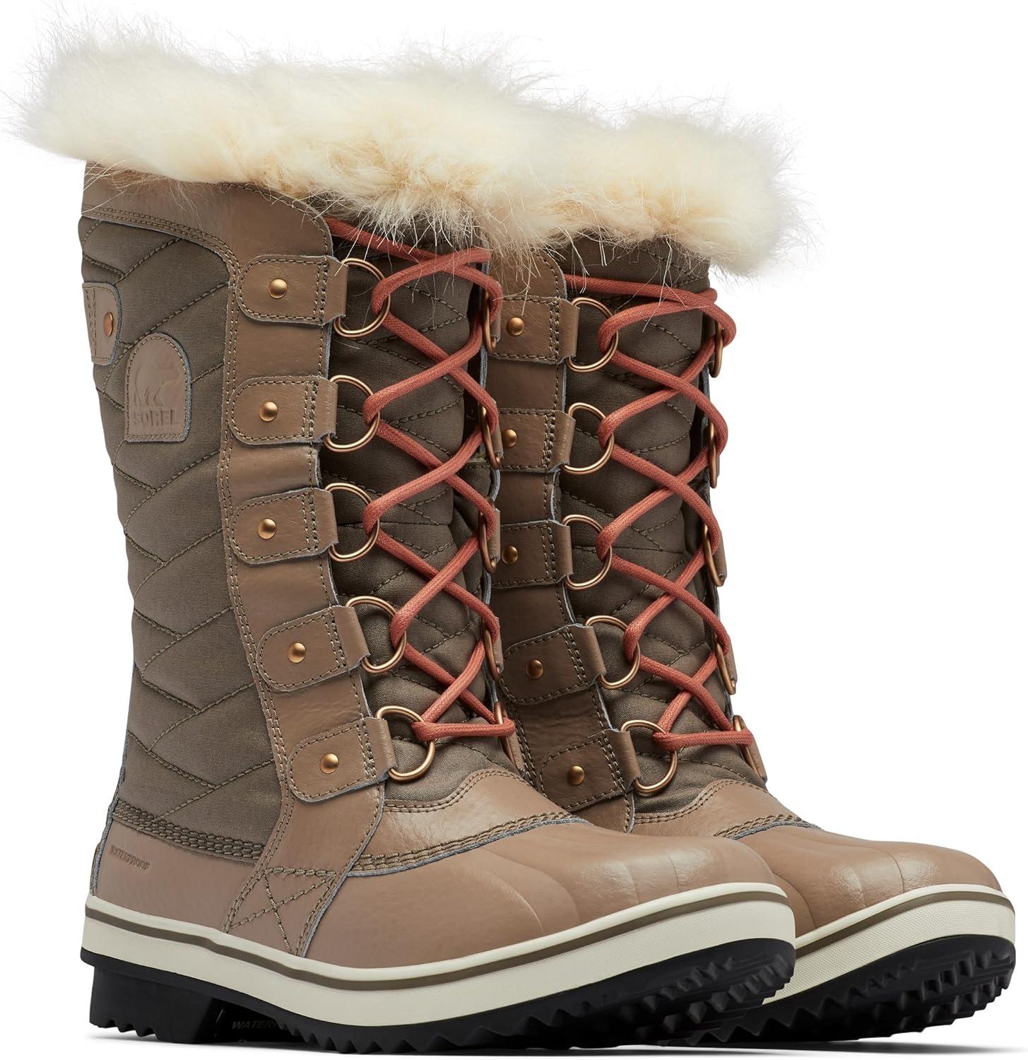 imageSOREL Womens Tofino ll Waterproof BootOmega Taupe Paradox Pink