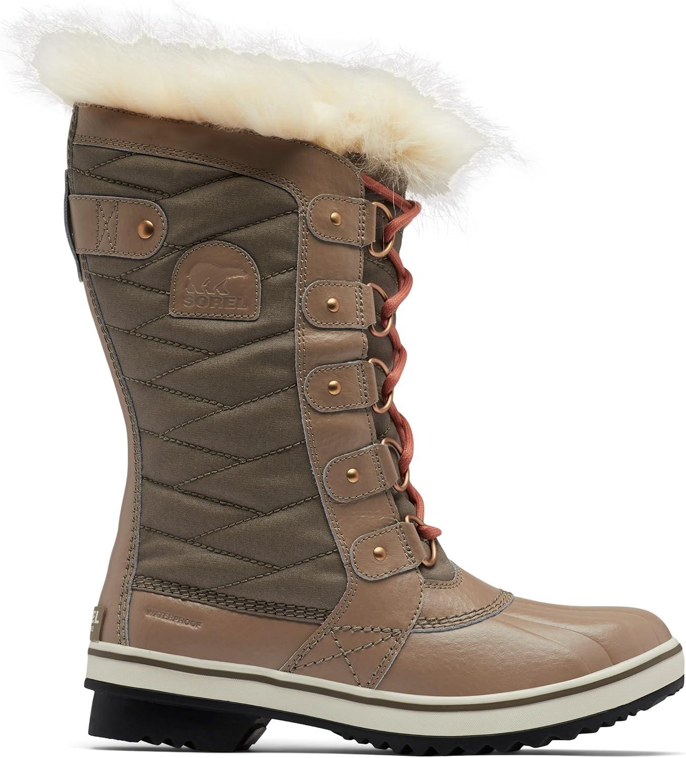 imageSOREL Womens Tofino ll Waterproof BootOmega Taupe Paradox Pink