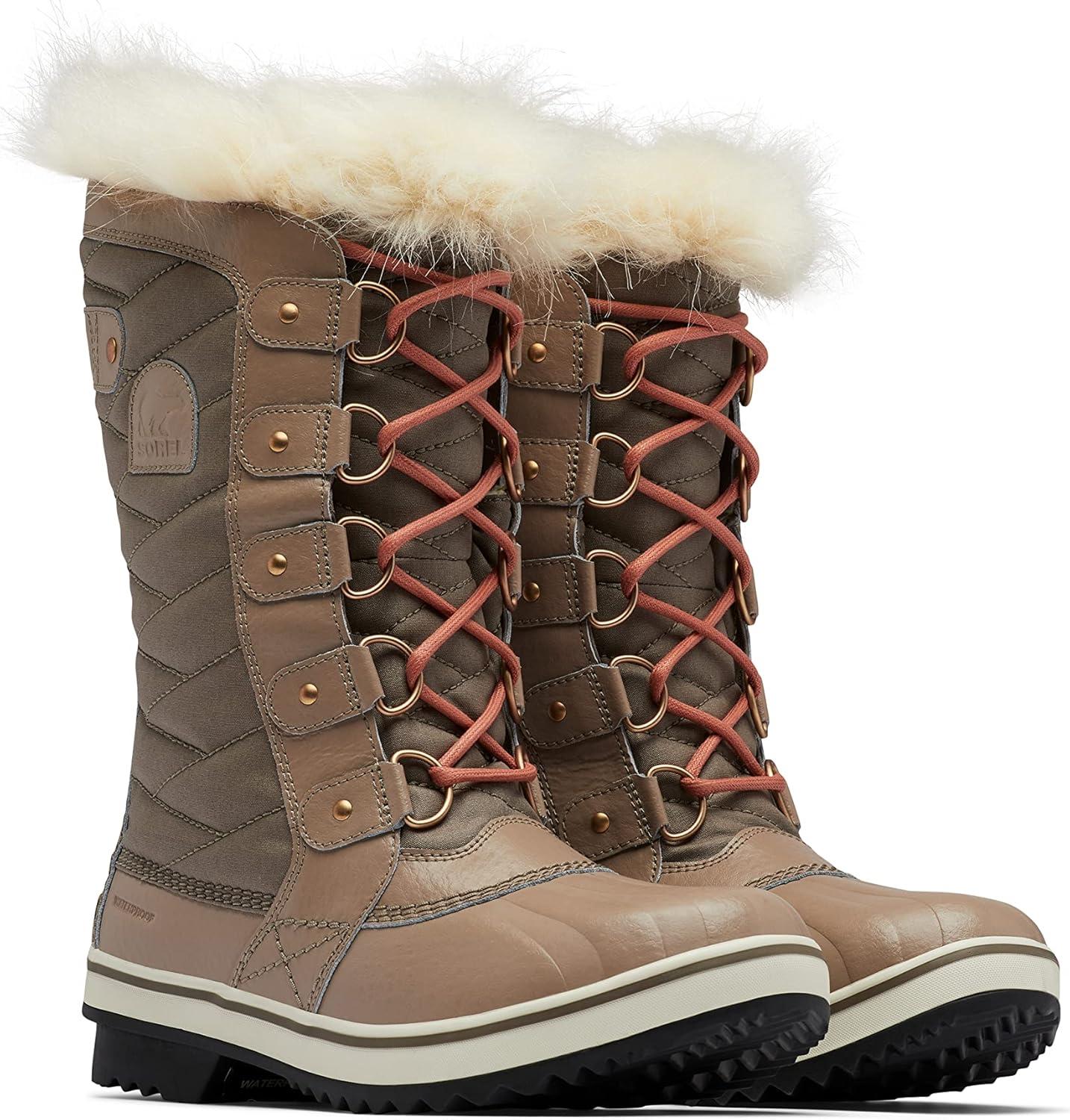 imageSOREL Womens Tofino ll Waterproof BootOmega Taupe Paradox Pink