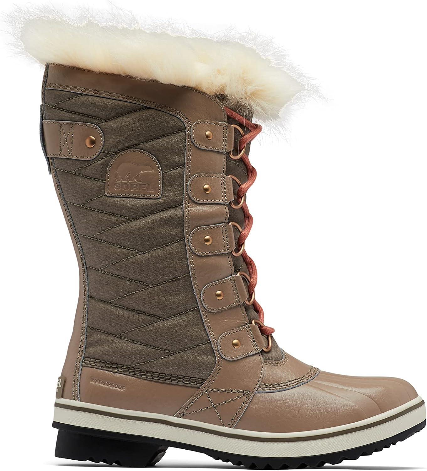 imageSOREL Womens Tofino ll Waterproof BootOmega Taupe Paradox Pink