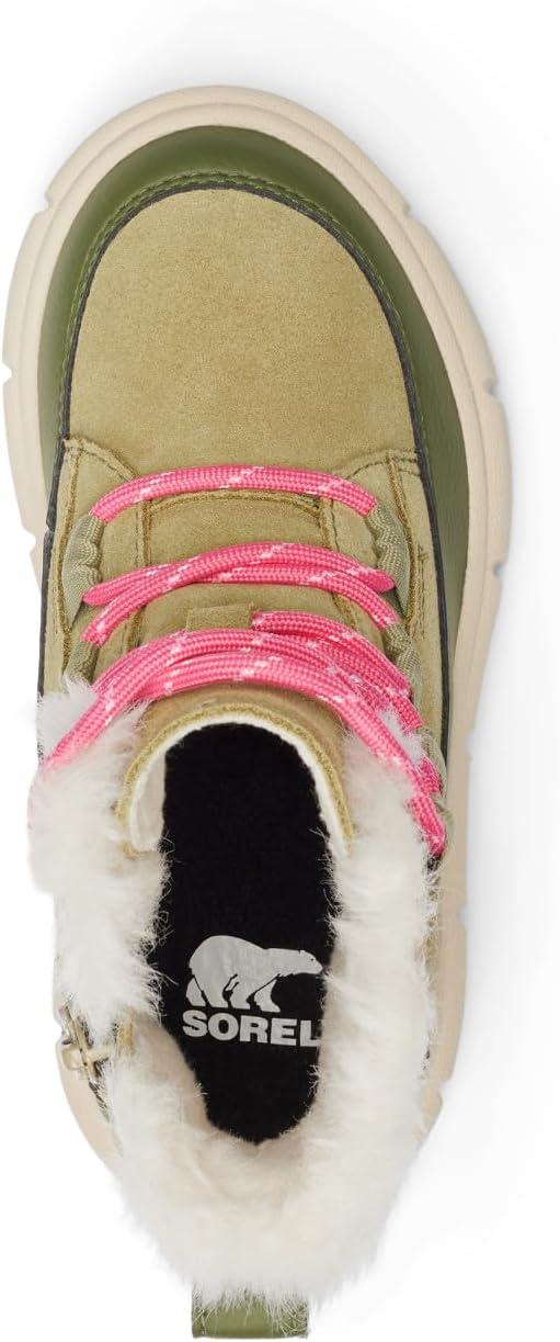 imageSorel Childrens Explorer lll Lace BootSavory Bleached Ceramic Toddler