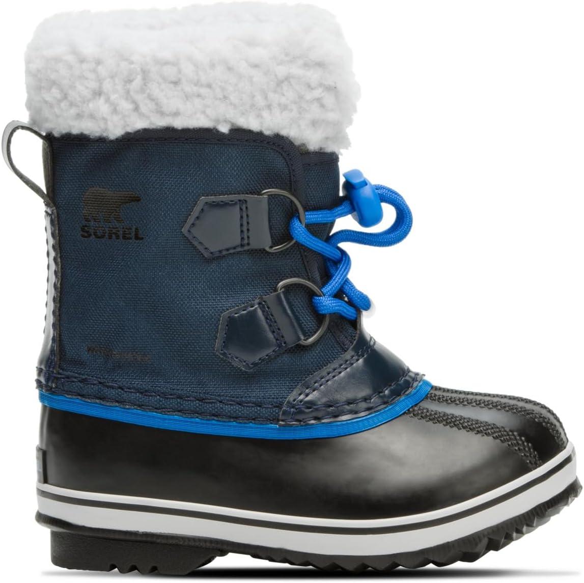 imageSorel Childrens Yoot Pac Nylon Waterproof BootCollegiate NavySuper Blue