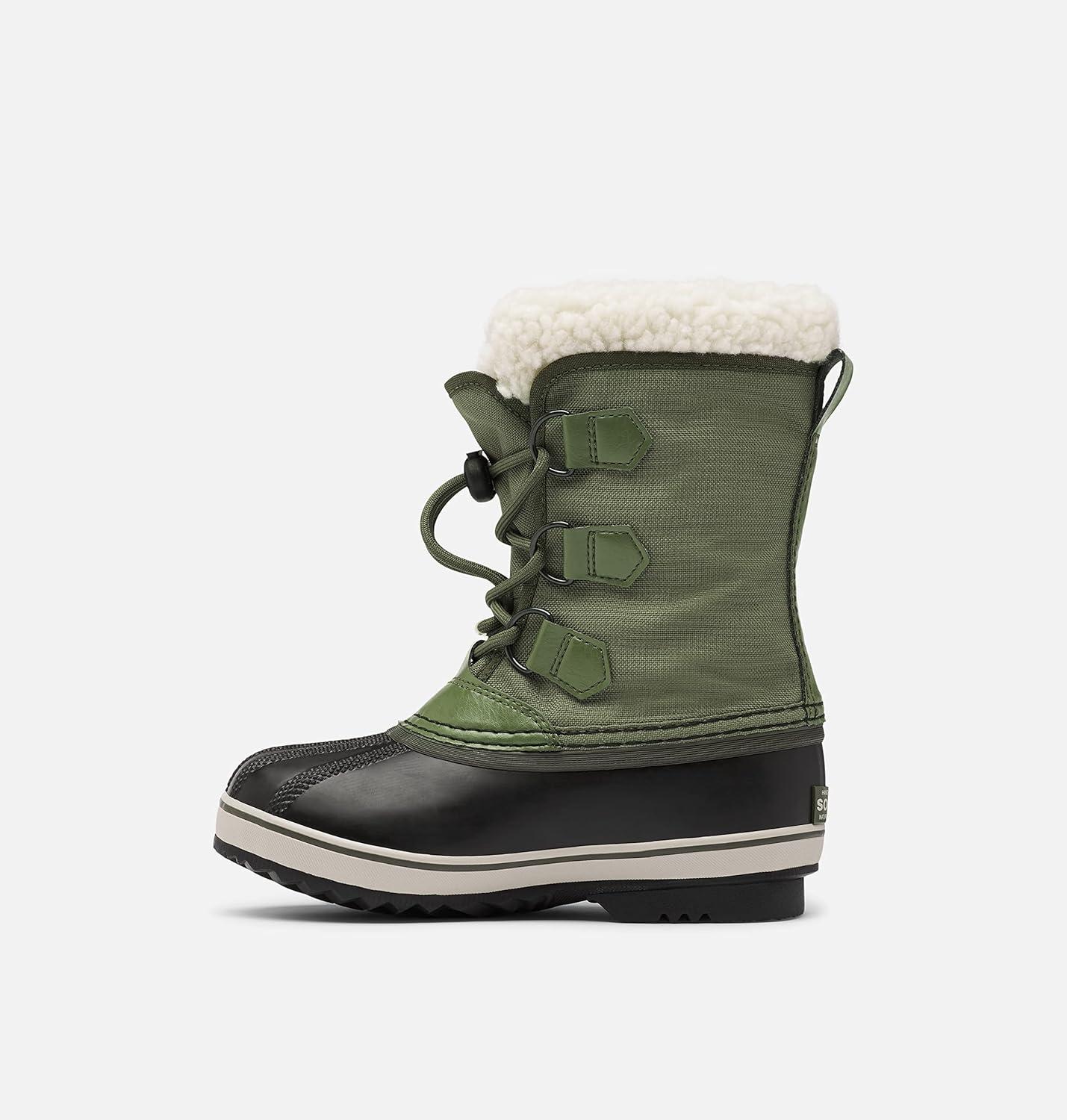 imageSorel Childrens Yoot Pac Nylon Waterproof BootHiker Green