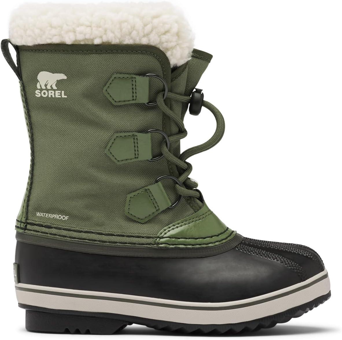 imageSorel Childrens Yoot Pac Nylon Waterproof BootHiker Green