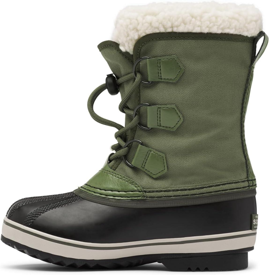 imageSorel Childrens Yoot Pac Nylon Waterproof BootHiker Green