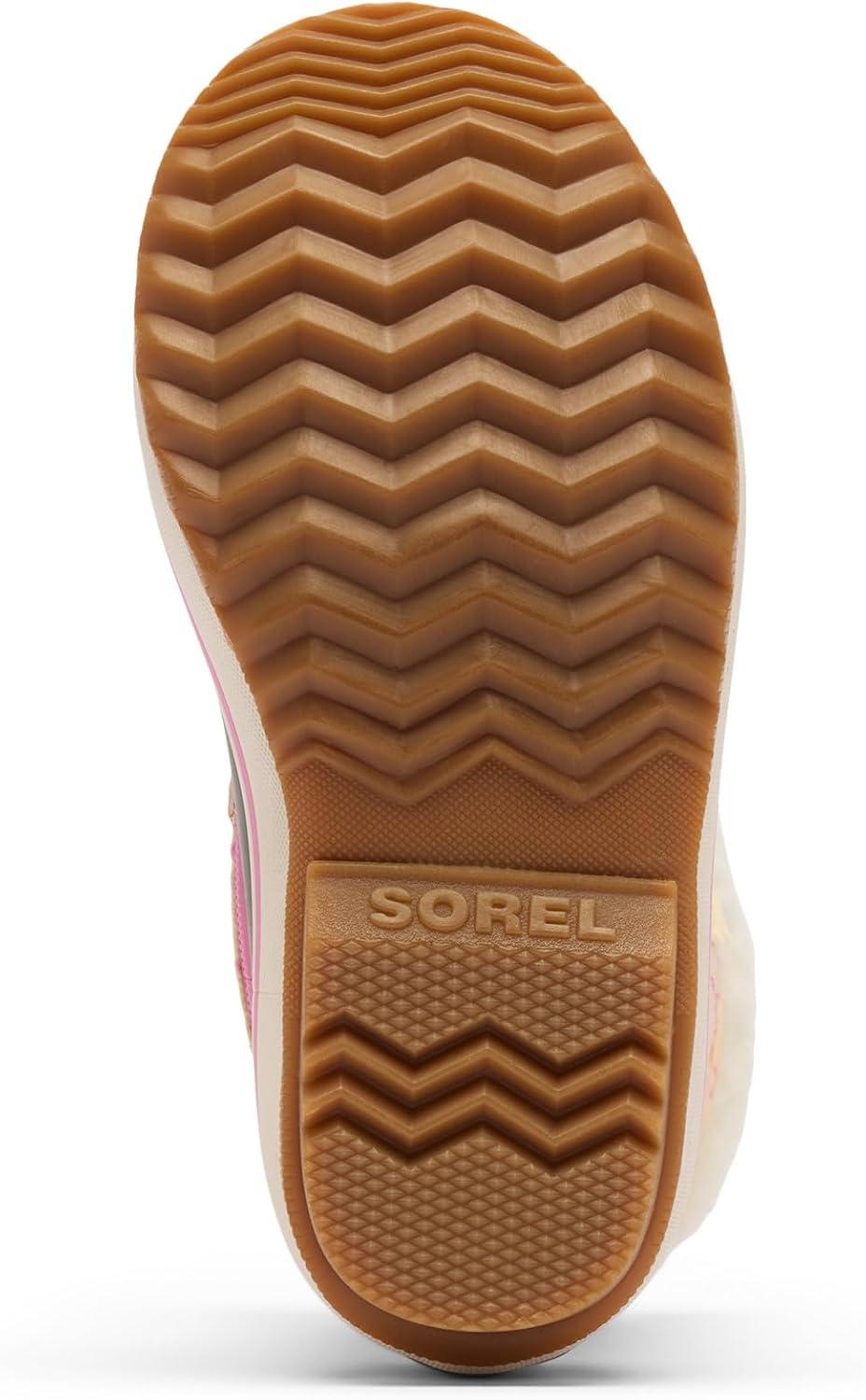 imageSorel Childrens Yoot Pac Nylon Waterproof BootHoney WhiteOrchid