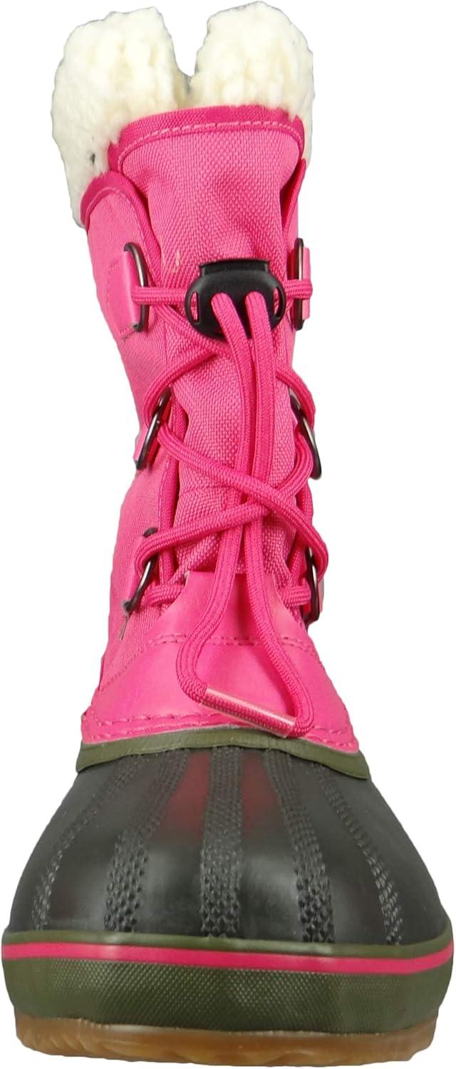 imageSorel Childrens Yoot Pac Nylon Waterproof BootUltra Pink Alpine Tundra