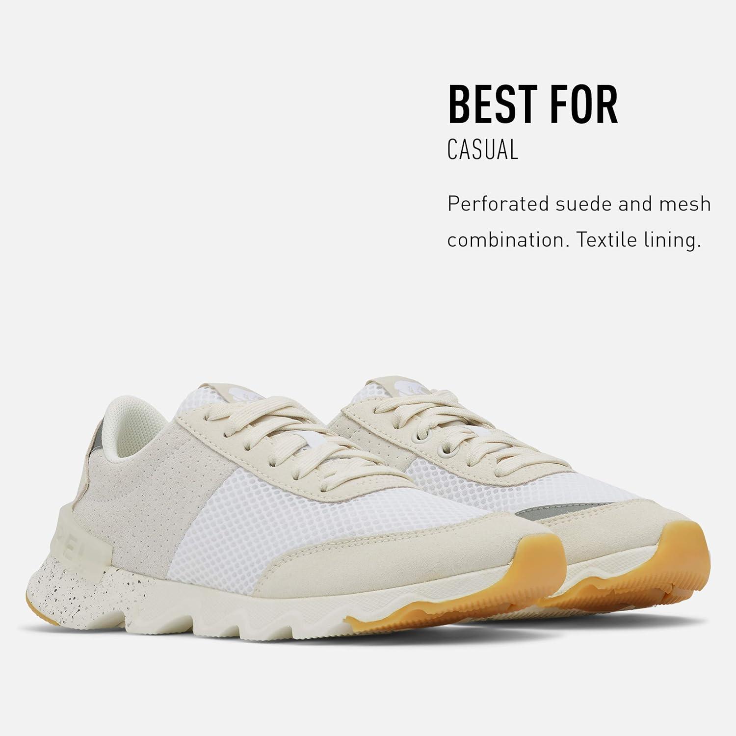 imageSorel Kinetic Lite Lace Sneaker WomensPerfwhite