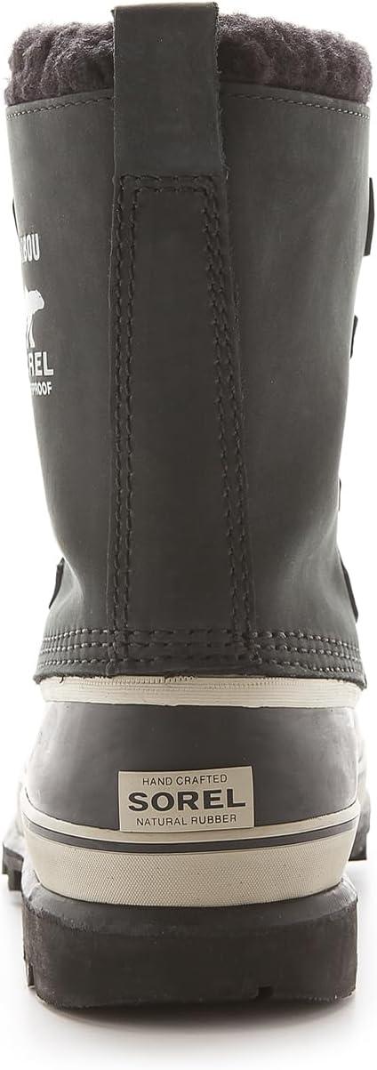 imageSorel Mens Caribou Snow BootBlackTusk