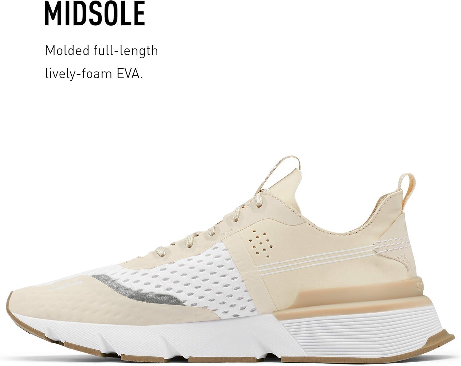 imageSorel Mens Kinetic Rush Mesh SneakerFawn White