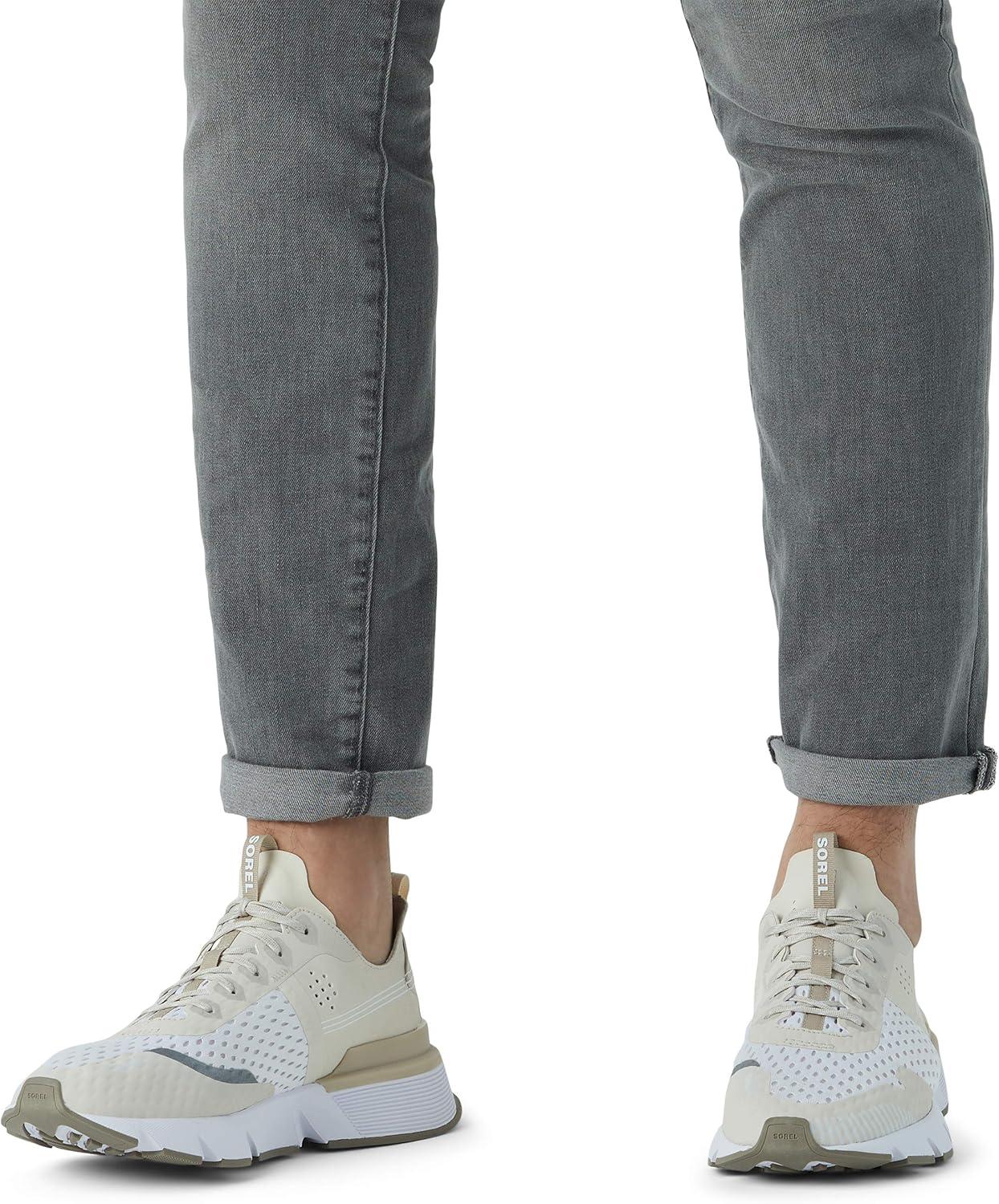 imageSorel Mens Kinetic Rush Mesh SneakerFawn White