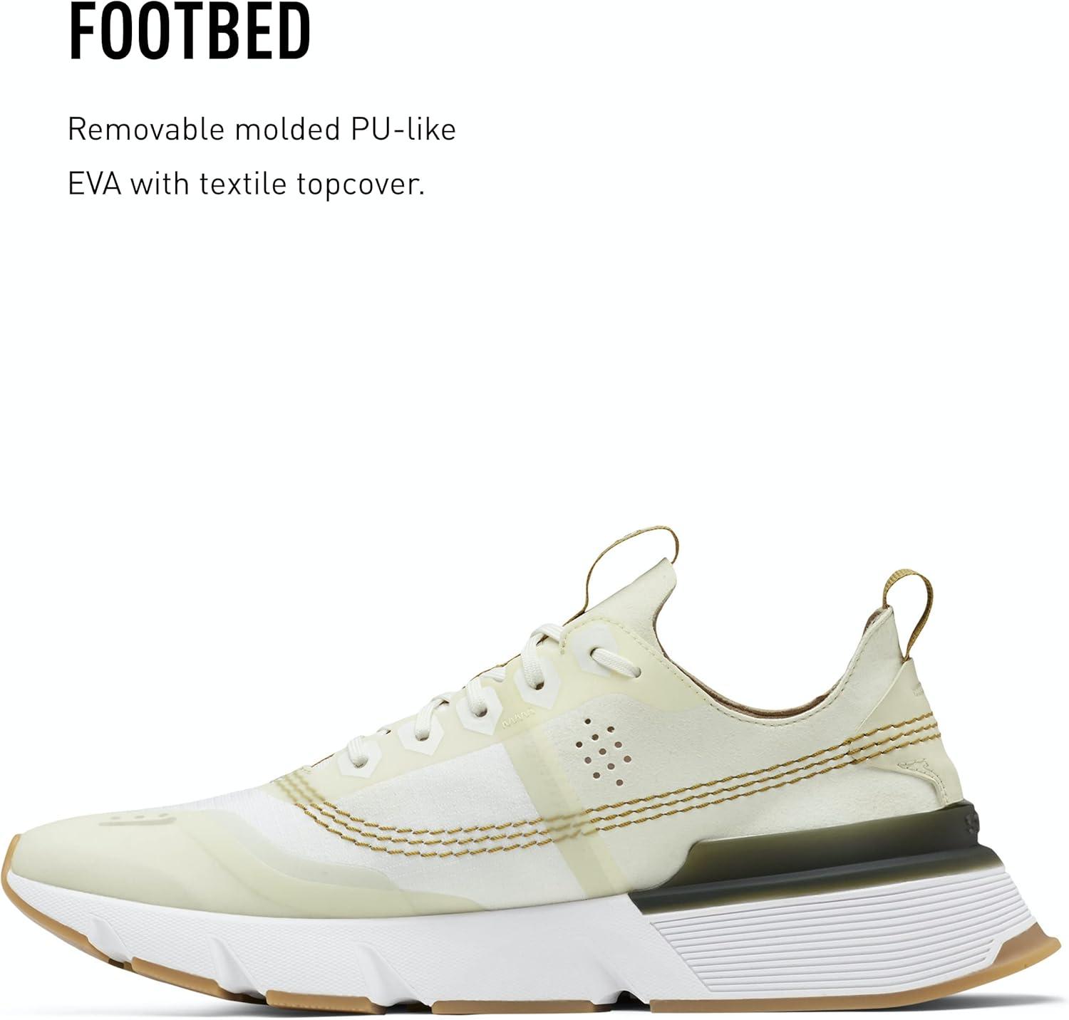 imageSorel Mens Kinetic Rush Ripstop SneakerWhite Chalk