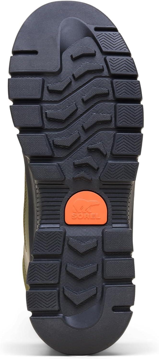 imageSorel Mens Outing Nw Sneaker Mid WaterproofUtility GreenBlack