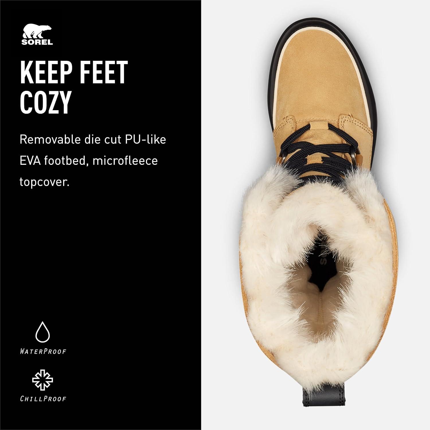 imageSorel Tivoli IV Tall Waterproof Womens BootsCurry