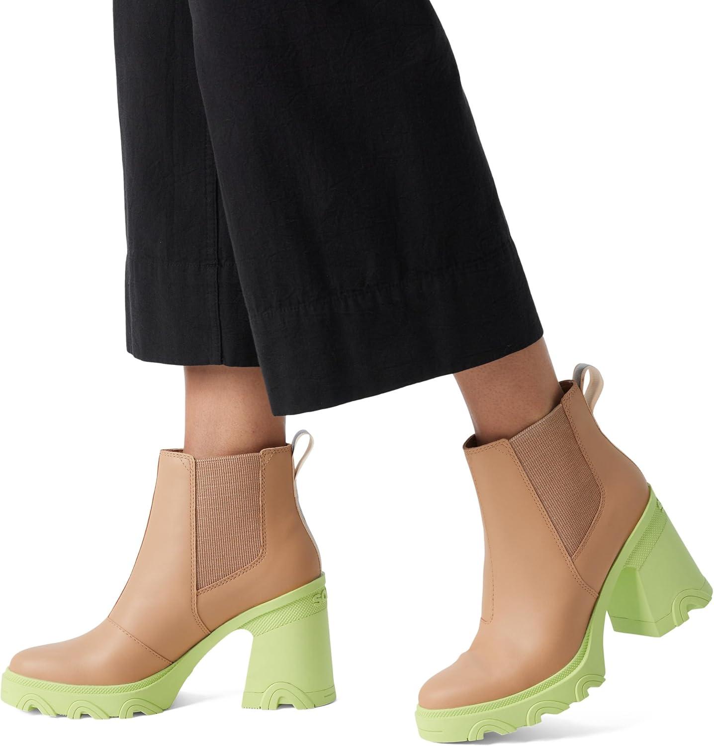 imageSorel Womens Brex Heel Chelsea BootsCanoe Tippet