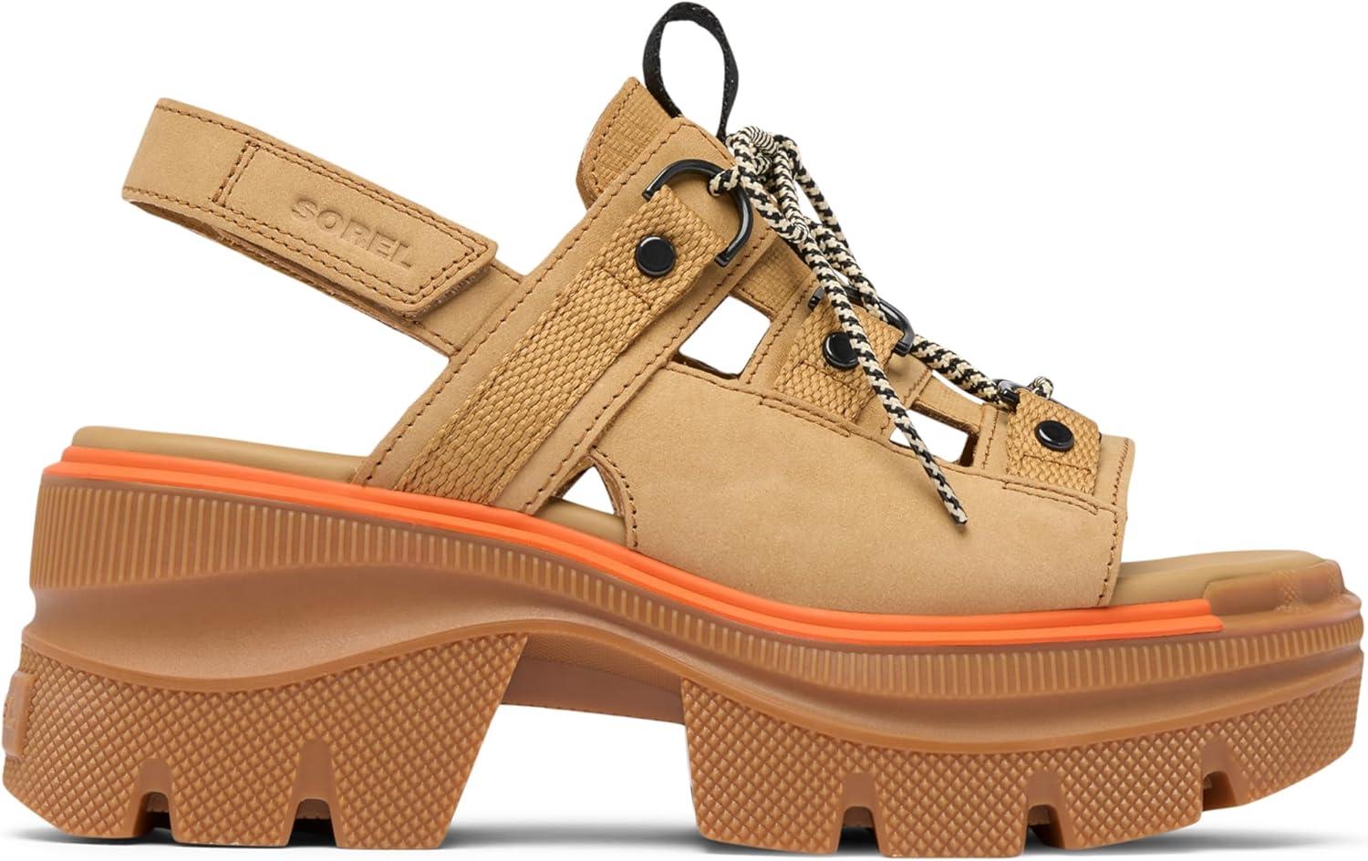 imageSorel Womens Contemporary SandalCaribou BuffBlack