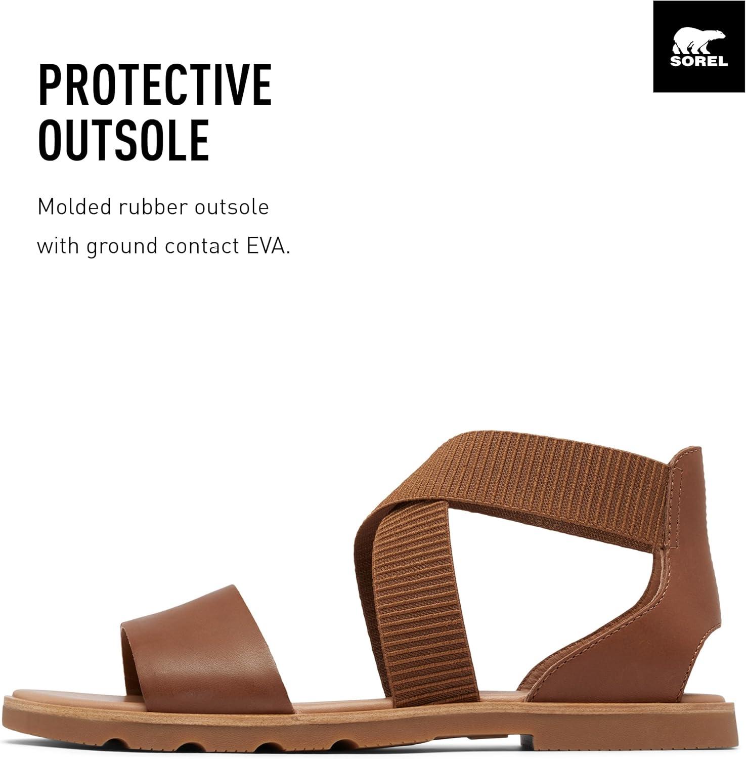 imageSorel Womens Ella III SandalVelvet Tan Gum