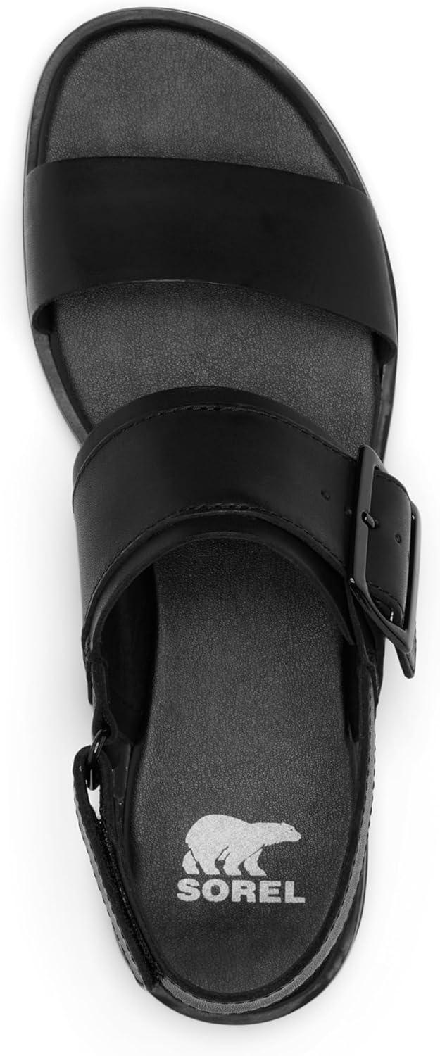 imageSorel Womens Ella III Slingback SandalBlack Metallic