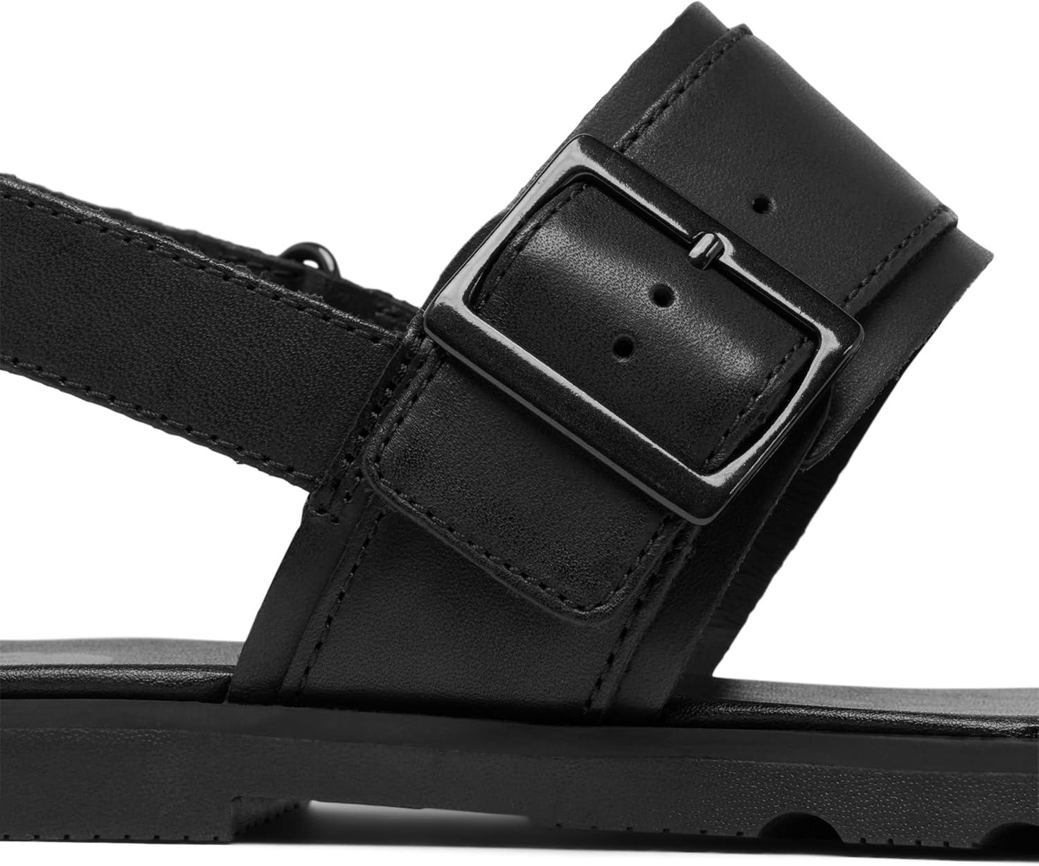 imageSorel Womens Ella III Slingback SandalBlack Metallic