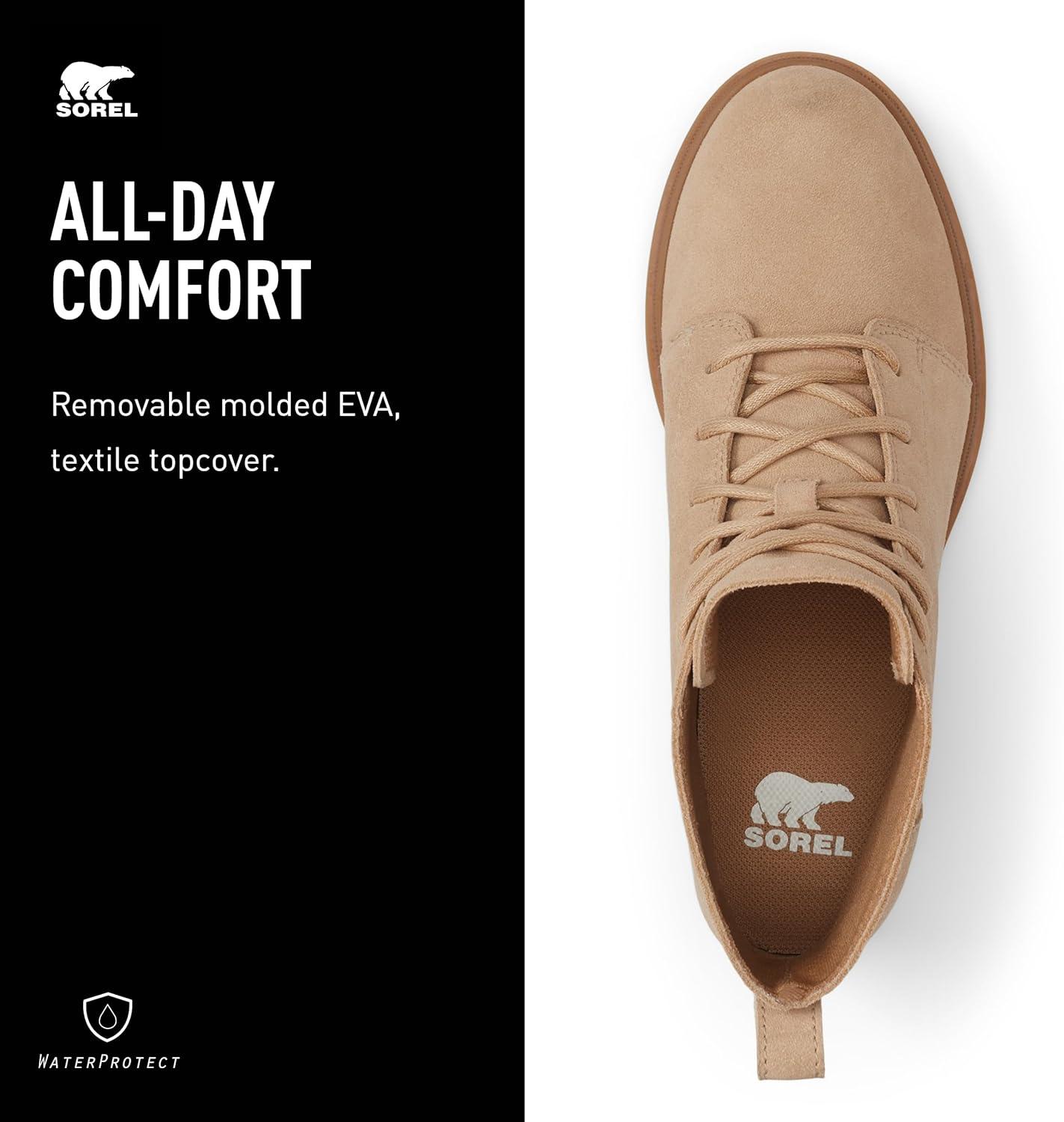 imageSorel Womens Evie II LaceCanoe Gum 2