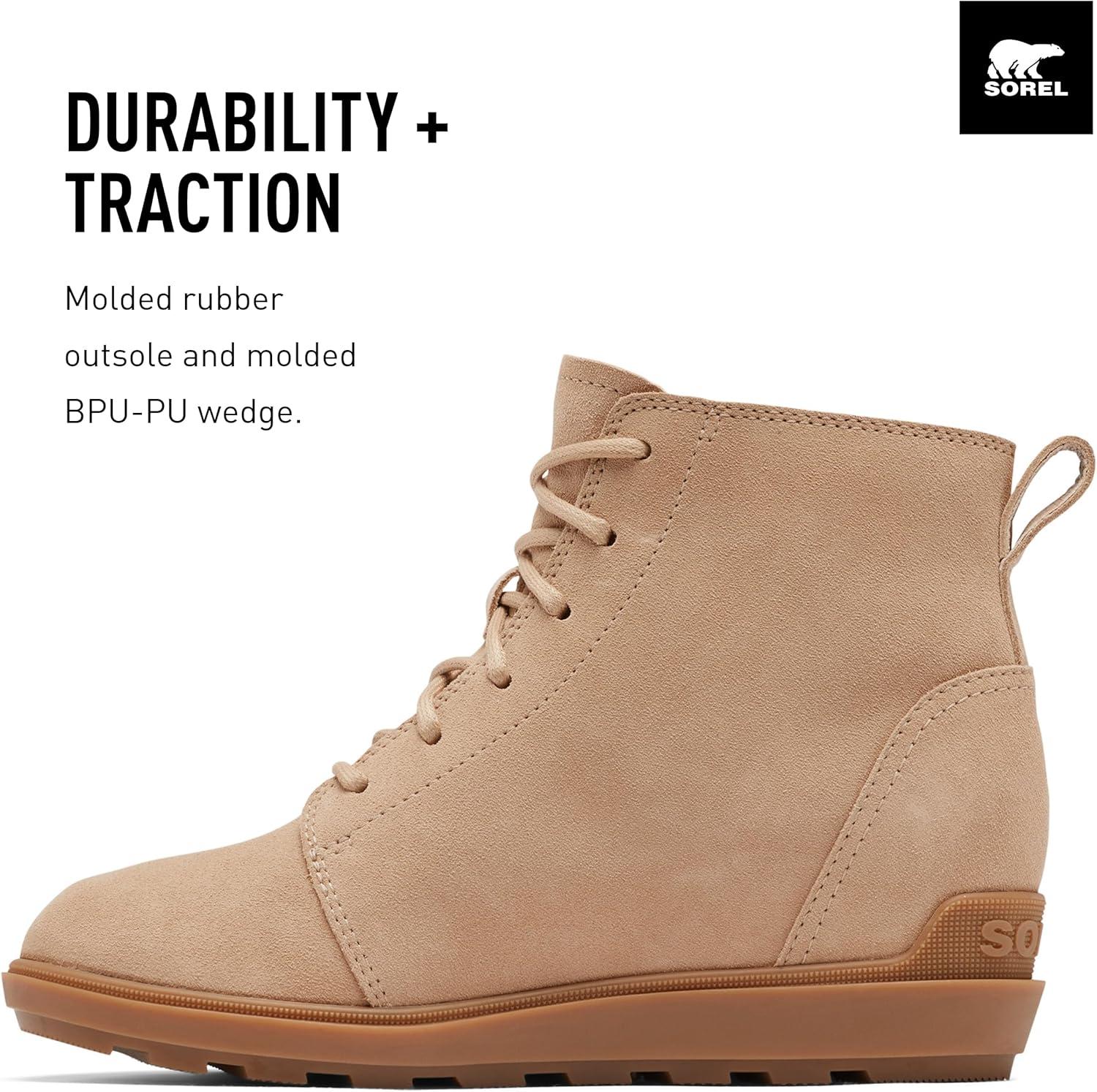 imageSorel Womens Evie II LaceCanoe Gum 2