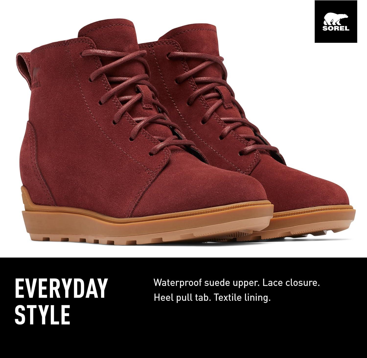 imageSorel Womens Evie II LaceSpice Gum 2