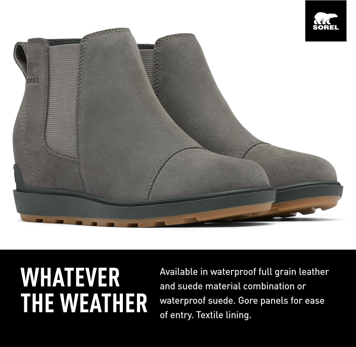 imageSorel Womens Evie ll Chelsea BootQuarry Grill