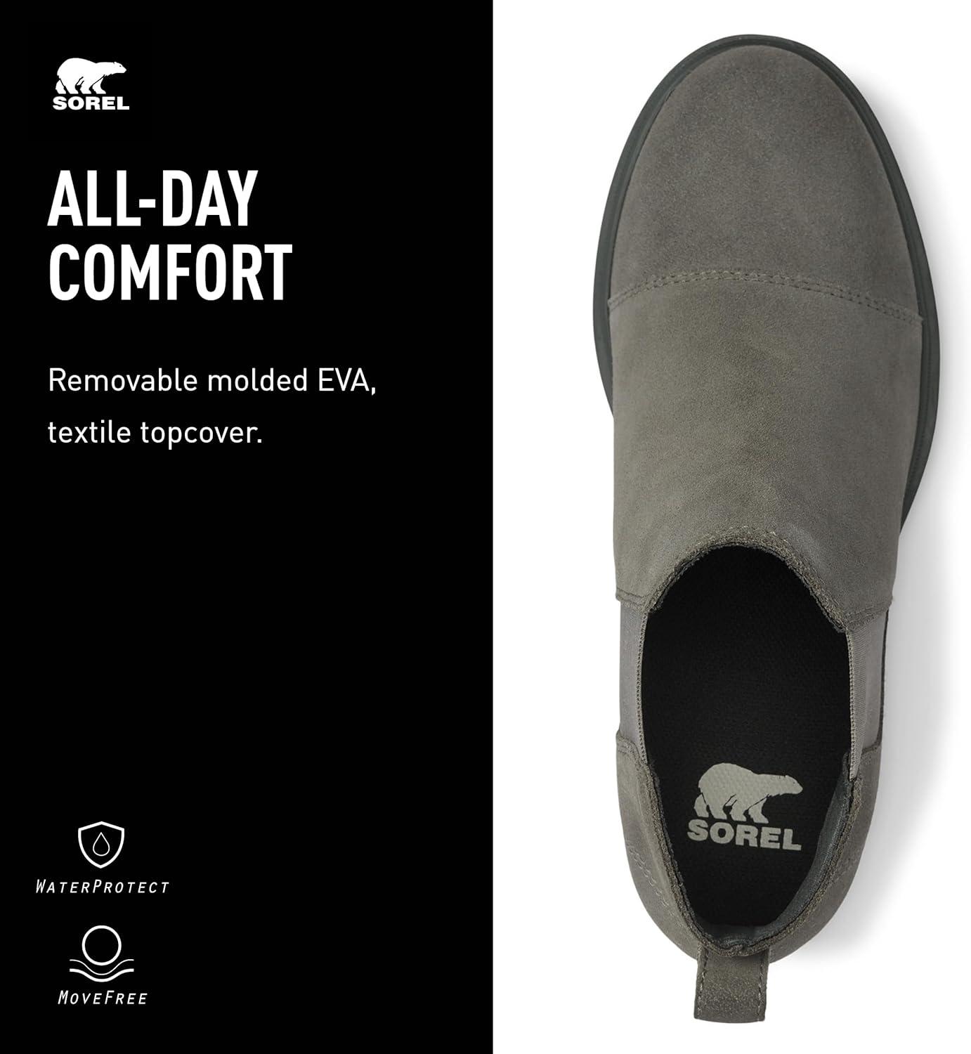 imageSorel Womens Evie ll Chelsea BootQuarry Grill