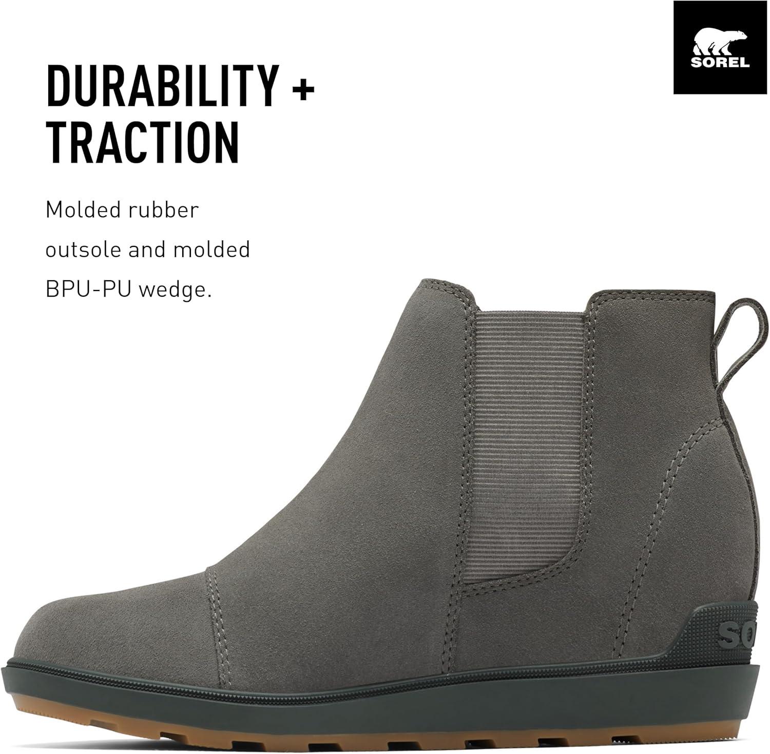 imageSorel Womens Evie ll Chelsea BootQuarry Grill