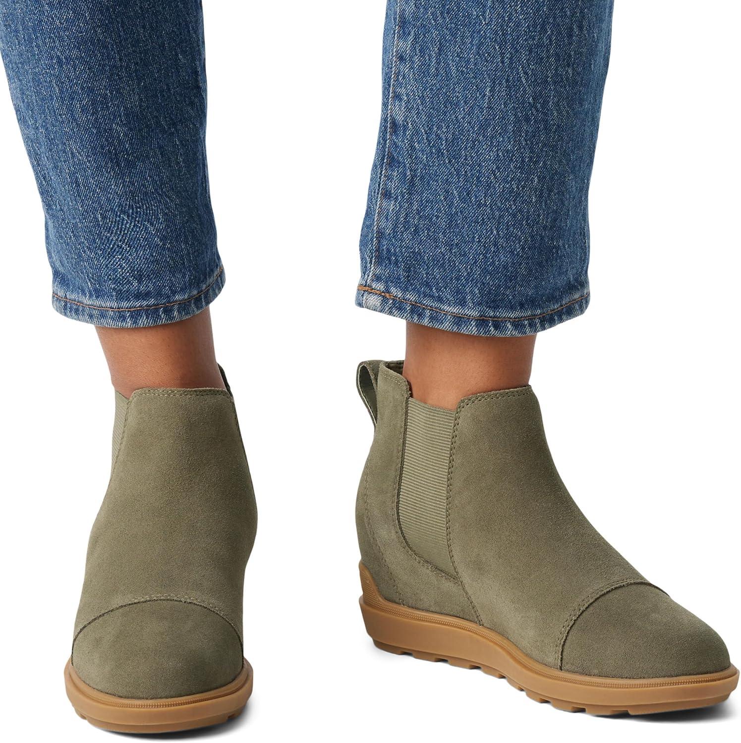 imageSorel Womens Evie ll Chelsea BootStone Green Gum