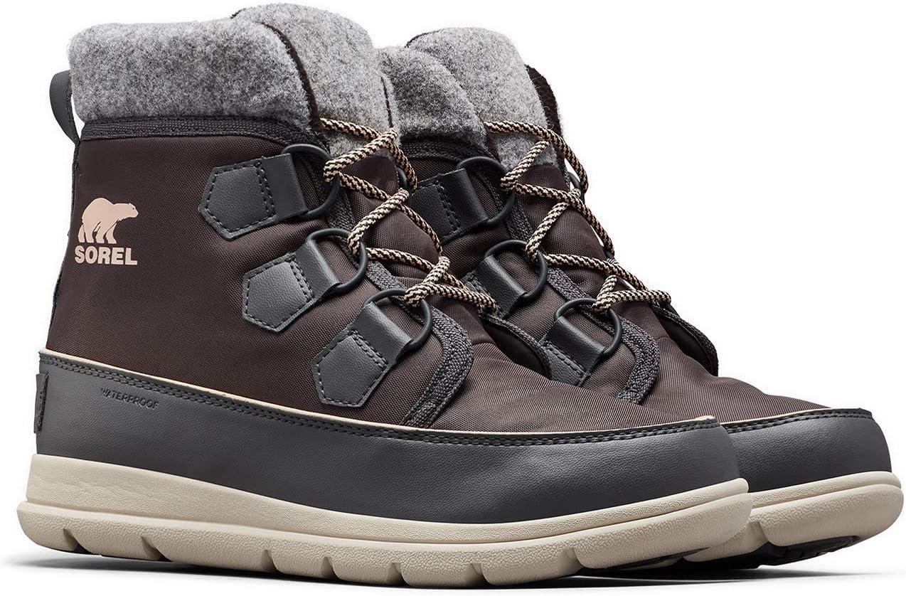 imageSorel Womens Explorer Carnival Winter Boots 2 AUDark Slate