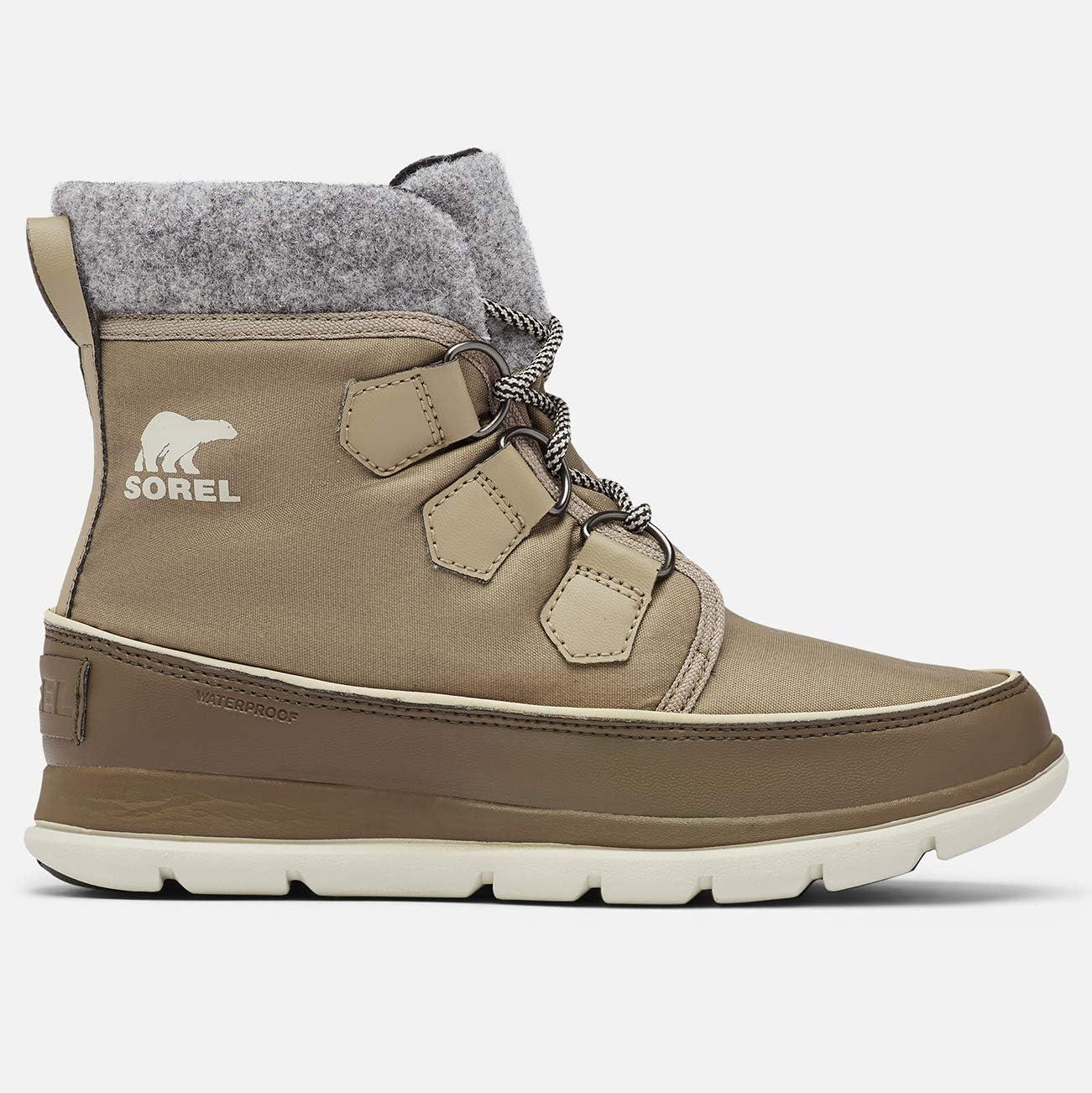imageSorel Womens Explorer Carnival Winter Boots 2 AUKhaki Ii