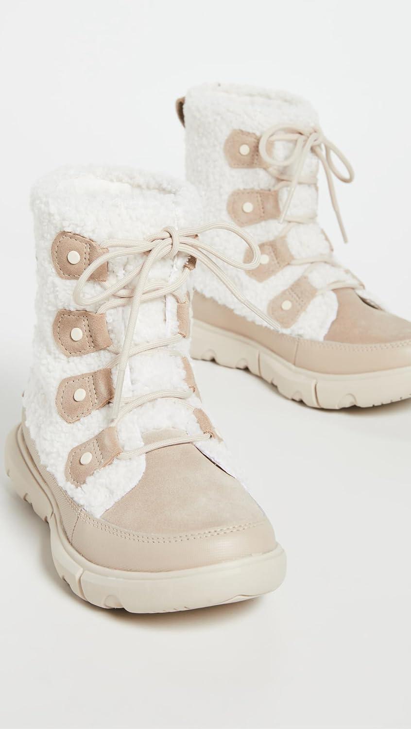 imageSorel Womens Explorer II Joan Cozy BootAncient Fossil Sea Salt