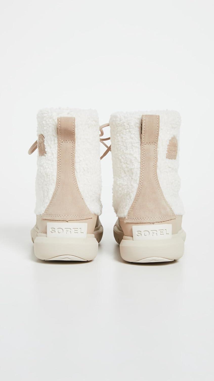 imageSorel Womens Explorer II Joan Cozy BootAncient Fossil Sea Salt